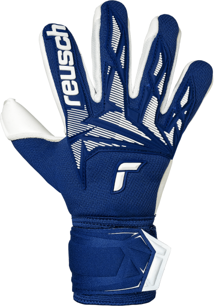 Reusch Attrakt Freegel Gold X Finger Support Junior 5672960 4414 blue front